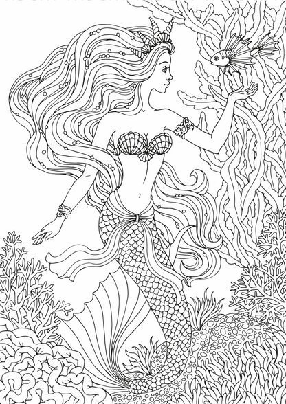 Adult Colouring Book - GODDESESS - Креативна Боенка за возрасни