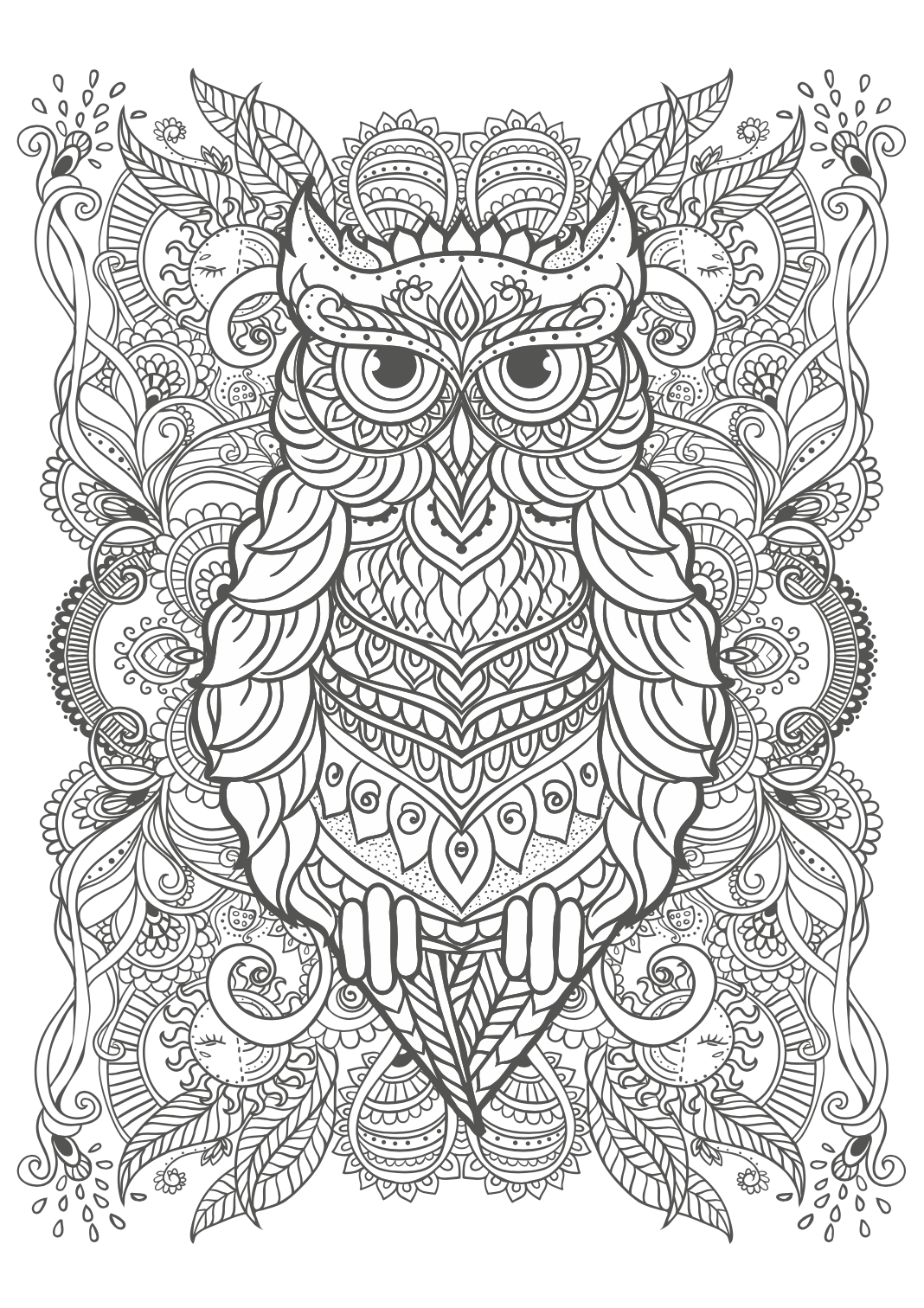 Adult Colouring Book - BLOSSOM - Креативна Боенка за возрасни