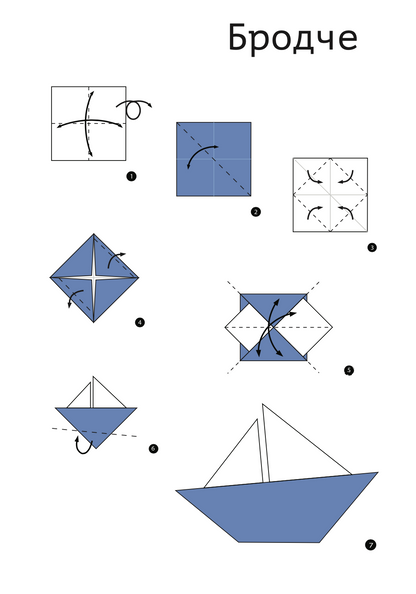 origami,текстуален одломок од книгата