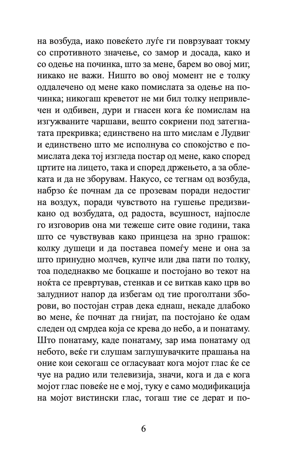 лудвиг - давид албахари,Текстуален одломок од книгата