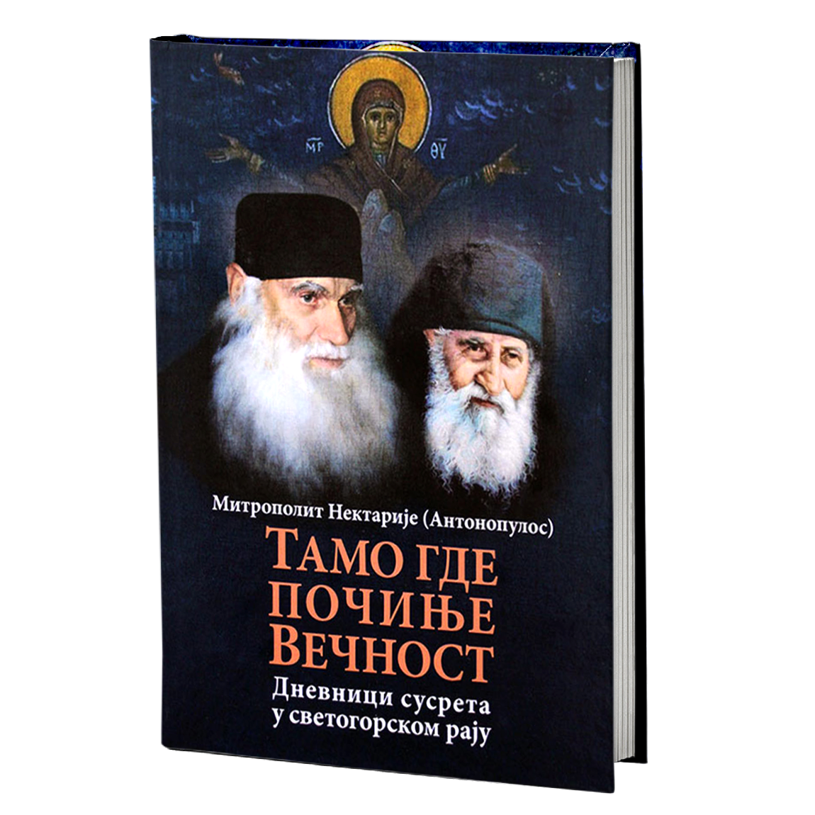 TAMO GDE POČINjE VEČNOST Dnevnici susreta u Svetogorskom raju - Nektarije Antonopulos, knjiga, Hilandar