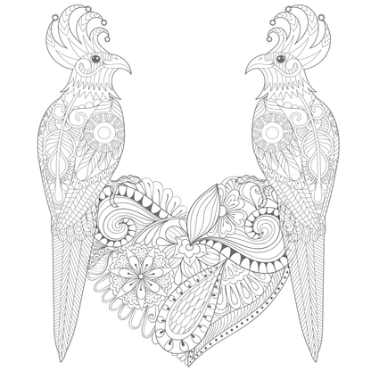 adult colouring book - blossom - креативна боенка за возрасни,текстуален одломок од книгата