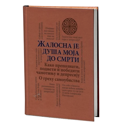 ŽALOSNA JE DUŠA MOJA DO SMRT Kako prepoznati, podneti i pobediti čamotinju i depresiju, knjiga, pravoslavlje, o grehu samoubistva