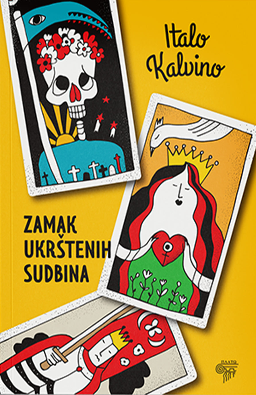 zamak ukrštenih sudbina  — italo kalvino korica knjige