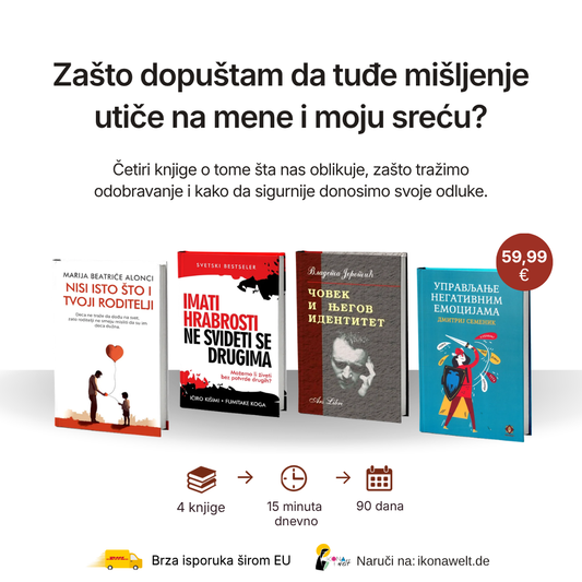 Zašto dopuštam da tuđe mišljenje utiče na mene i moju sreću?