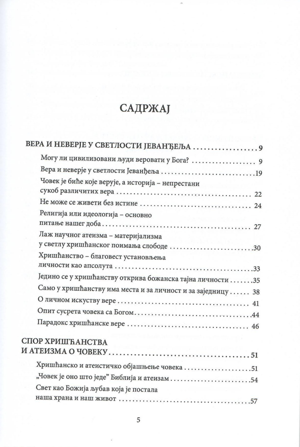 živeti danas po jevanđelju, aleksandar šmeman, sadržaj knjige