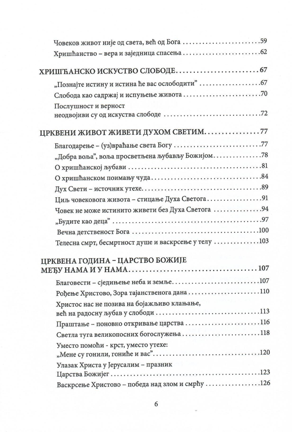 živeti danas po jevanđelju, aleksandar šmeman, sadržaj knjige