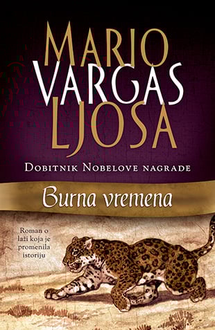 burna vremena - mario vargas ljosa, korica knjige