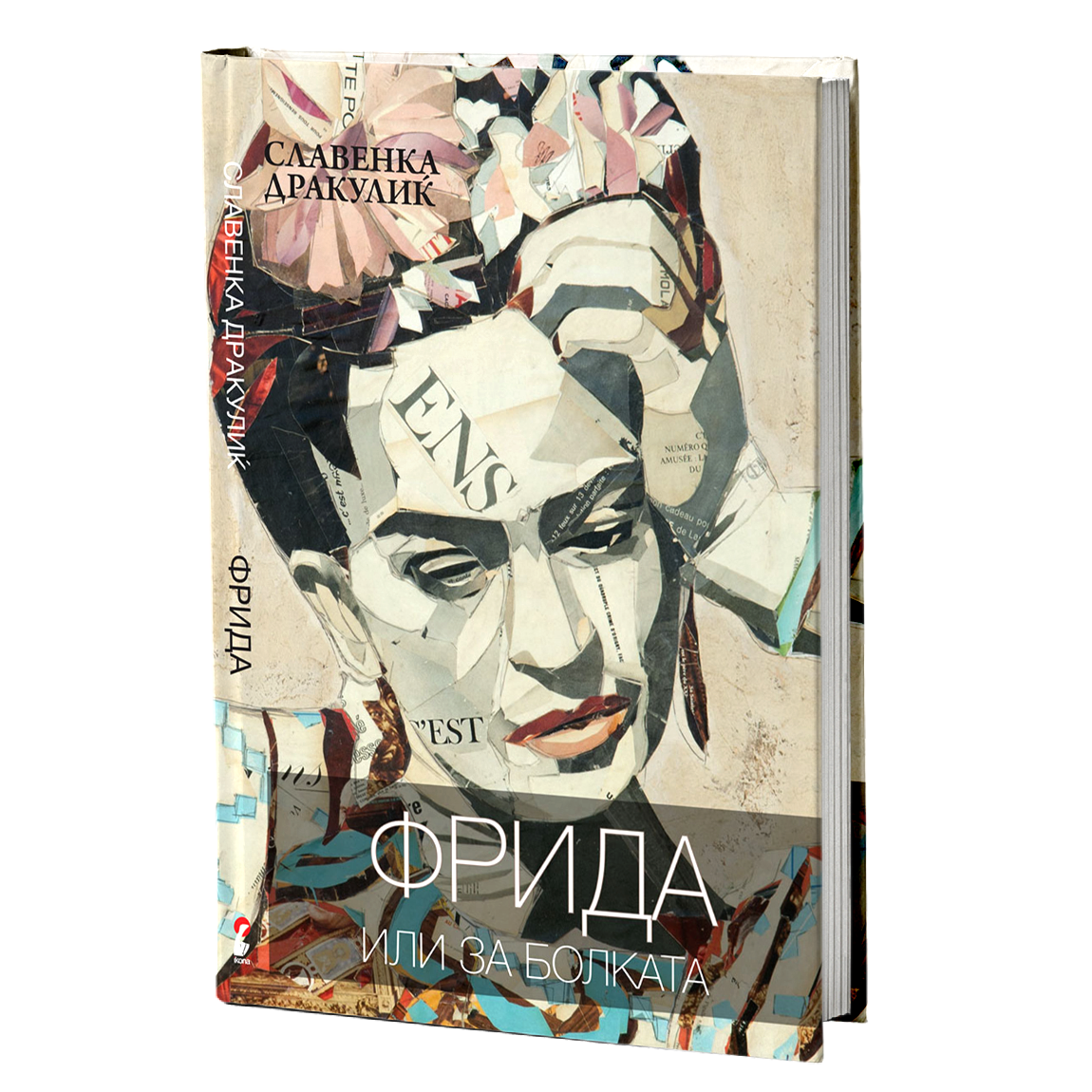 фрида или за болката - славенка дракулиќ, мокап на книгата