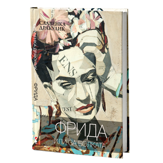 фрида или за болката - славенка дракулиќ, мокап на книгата