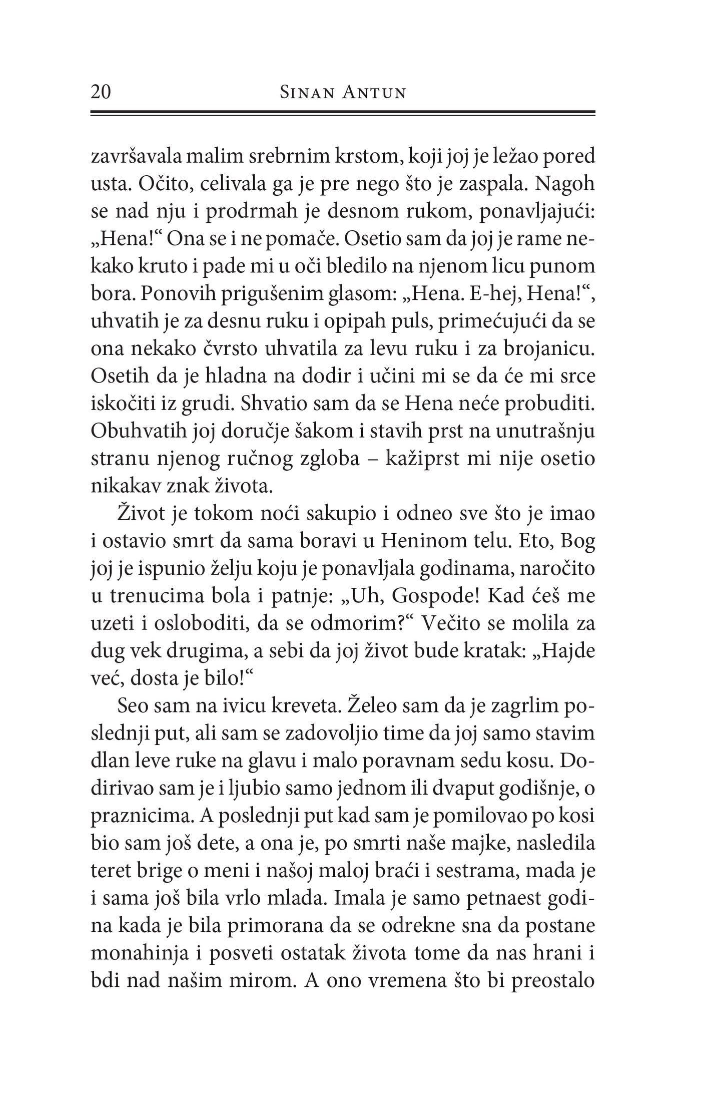 BAGDADSKO PRIČEŠĆE - Sinan Antun