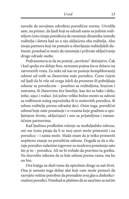 BEZ TRZAVICA Kako da izađete na kraj sa nezdravim porodičnim odnosima - Nedra Glover Tavab, tekstualni odlomak iz knjige