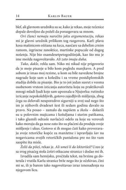 DEVOJKE O KOJIMA PIŠU PESME - Karlin Bauer