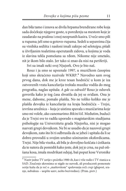 DEVOJKE O KOJIMA PIŠU PESME - Karlin Bauer