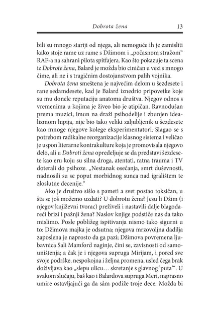DOBROTA ŽENA - Dž. G. Balard