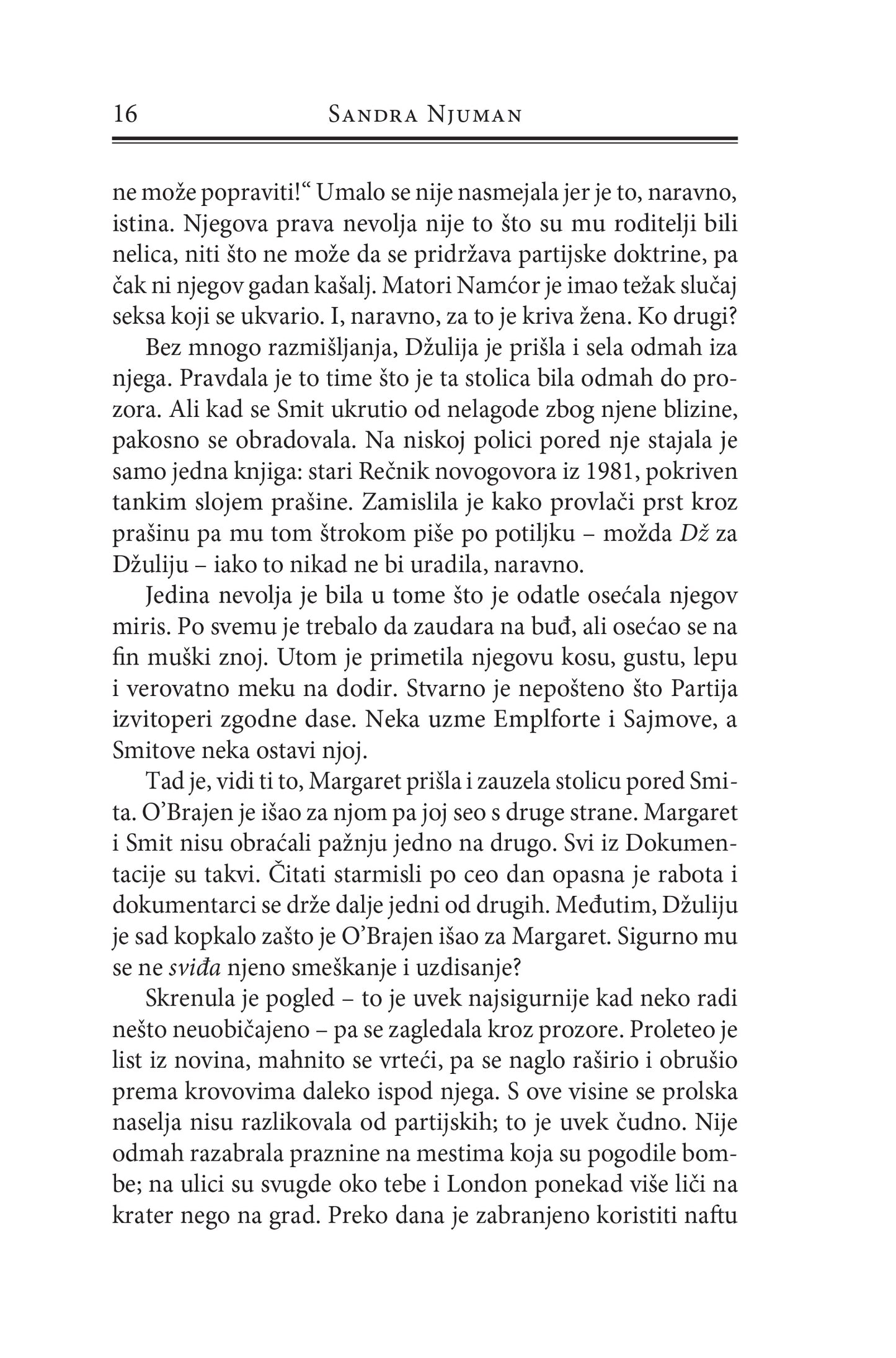 DŽULIJA - Sandra Njuman