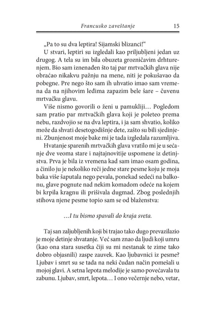 FRANCUSKO ZAVEŠTANJE - Andrej Makin