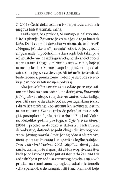 HELEBARDE, HELEBARDE, KREMENJAČE, KREMENJAČE - Žoze Saramago, odlomak iz knjige