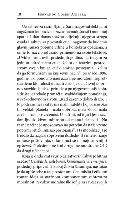 HELEBARDE, HELEBARDE, KREMENJAČE, KREMENJAČE - Žoze Saramago