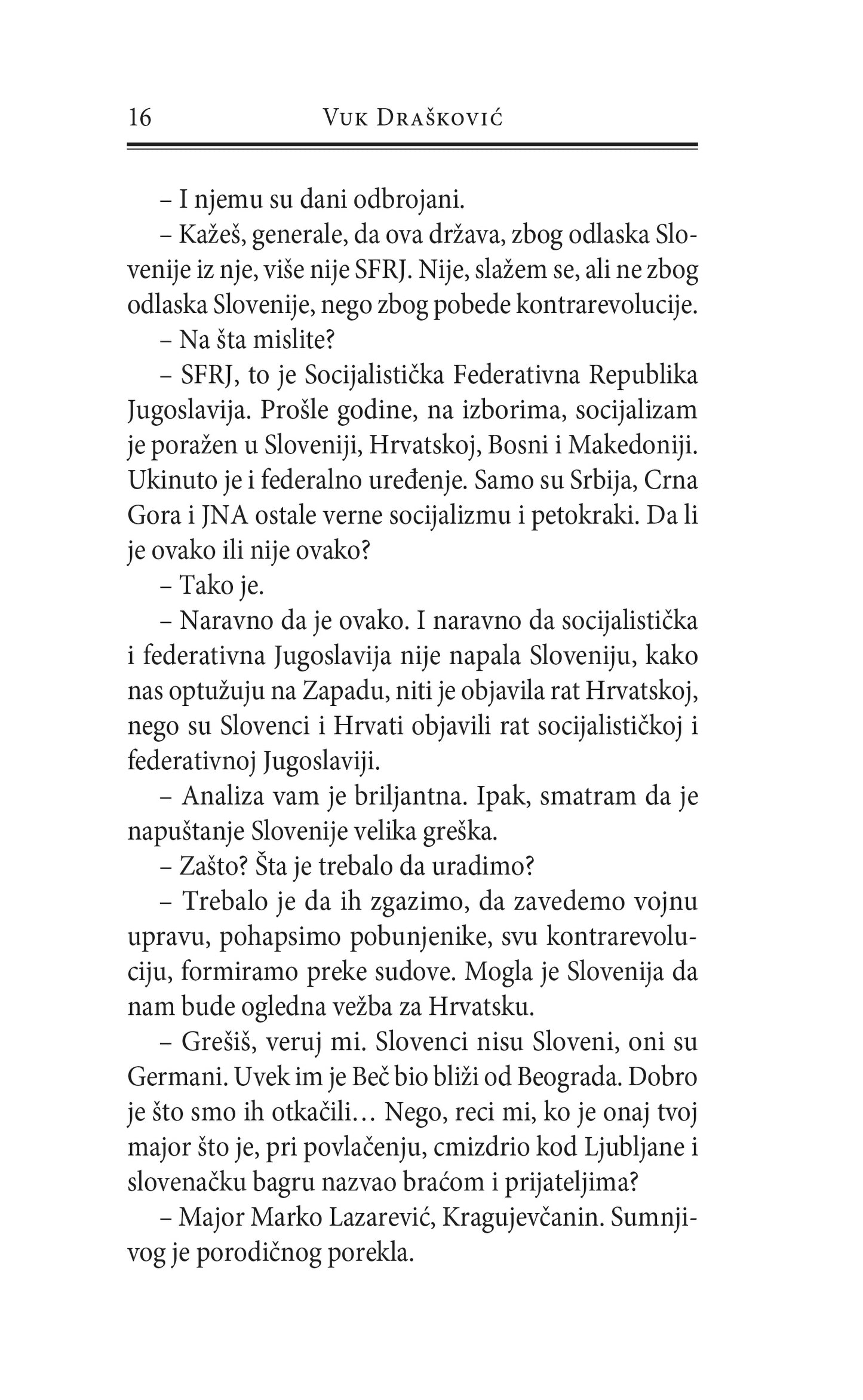 KO JE UBIO KATARINU - Vuk Drašković