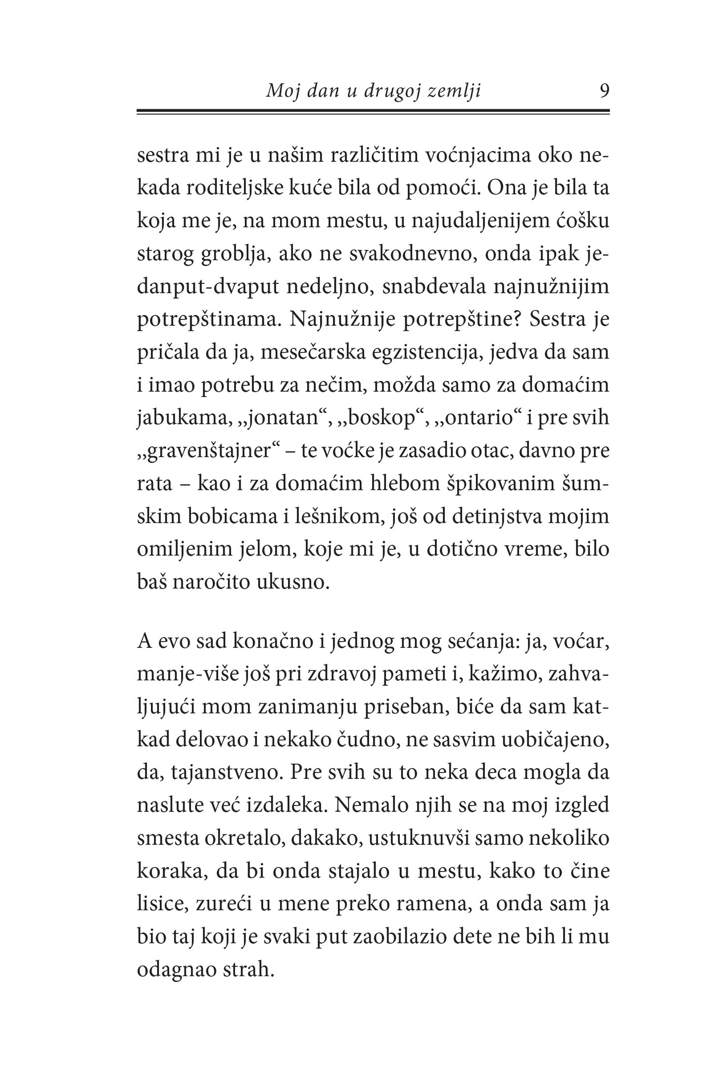 MOJ DAN U DRUGOJ ZEMLJI priče o demonima- Peter Handke