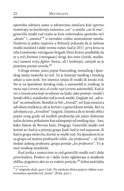 NEVIDLJIVE kako podaci kroje svet po meri muškaraca - Kerolajn Krijado Peres