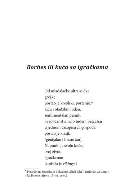 POLA VEKA SA BORHESOM - Mario Vargas Ljosa