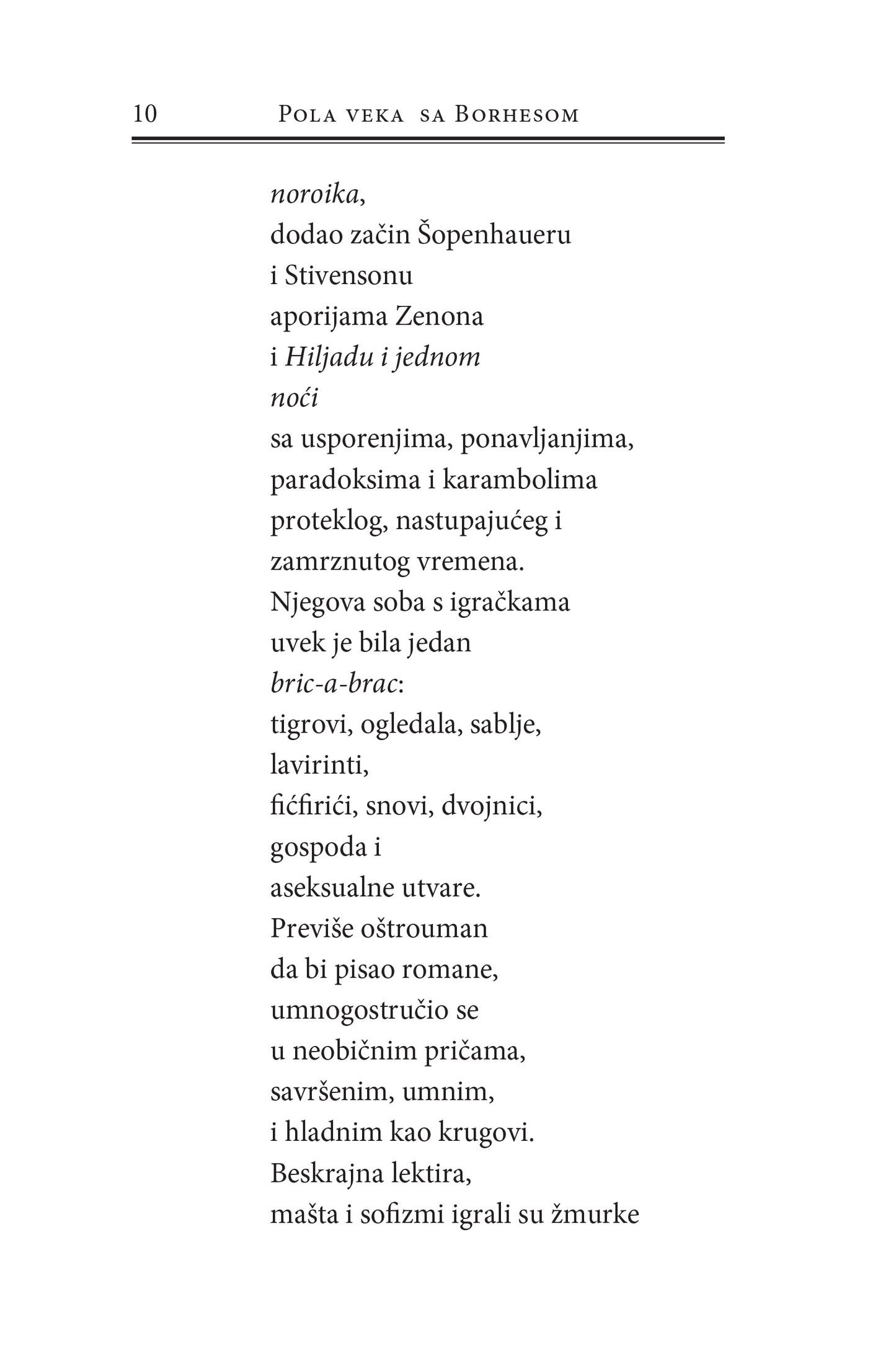 POLA VEKA SA BORHESOM - Mario Vargas Ljosa