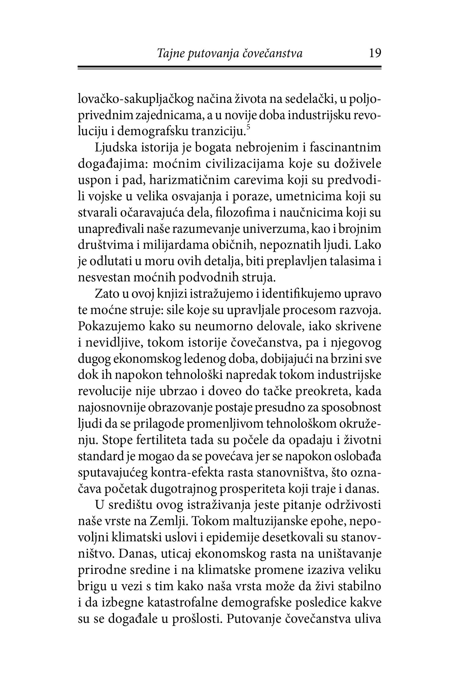 PUTOVANJE ČOVEČANSTVA poreklo bogatsva i nejdnakosti - Oded Galor