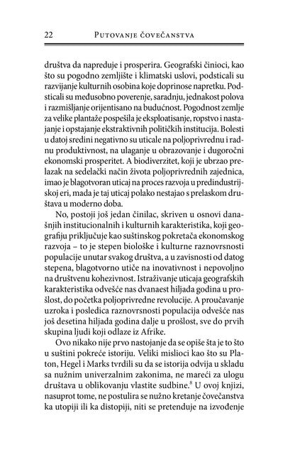 PUTOVANJE ČOVEČANSTVA poreklo bogatsva i nejdnakosti - Oded Galor