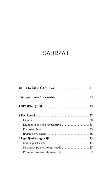 PUTOVANJE ČOVEČANSTVA poreklo bogatsva i nejdnakosti - Oded Galor