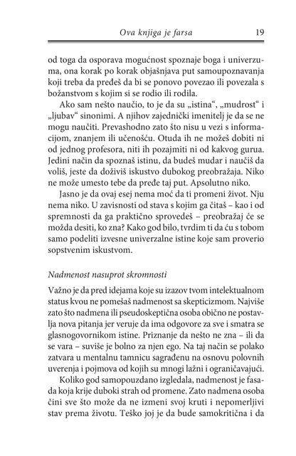 SLUČAJNOSTI NE POSTOJE duhovnost za skeptike - Borha Vilaseka, odlomak iz knjige