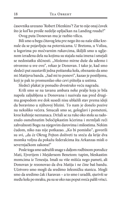 UNUTRAŠNJOST - Tea Obreht