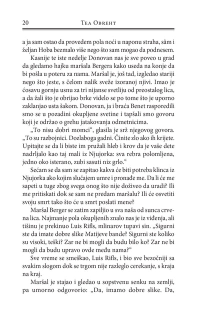 UNUTRAŠNJOST - Tea Obreht