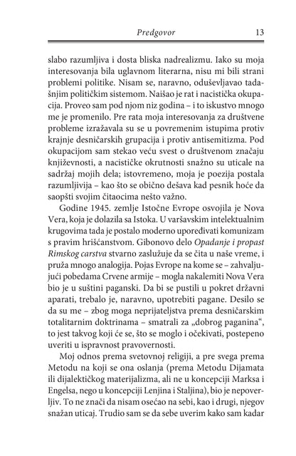 ZAROBLJENI UM - Česlav Miloš