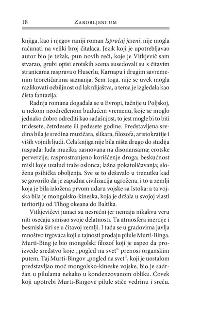 ZAROBLJENI UM - Česlav Miloš