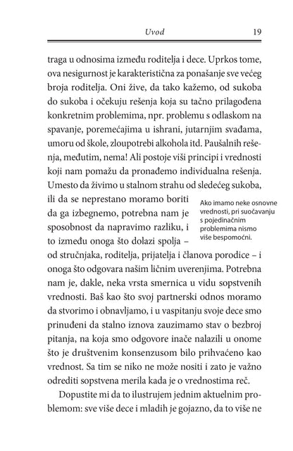ŽIVOT U PORODICI najbitnije vrednosti u partnerskim odnosima i vaspitavanju  dece- Jesper Jul