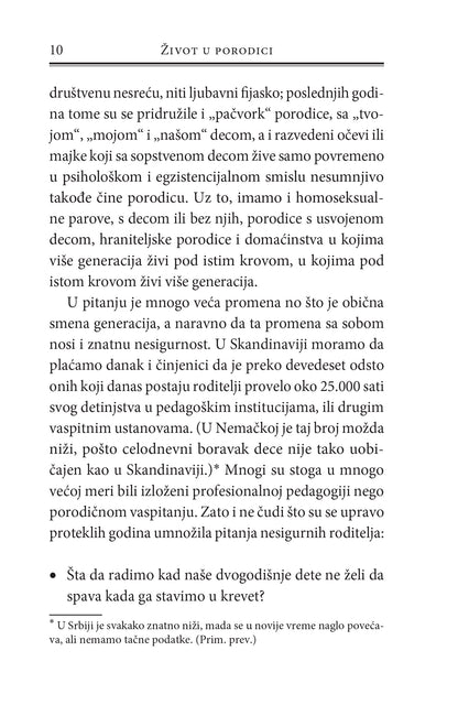 ŽIVOT U PORODICI najbitnije vrednosti u partnerskim odnosima i vaspitavanju  dece- Jesper Jul