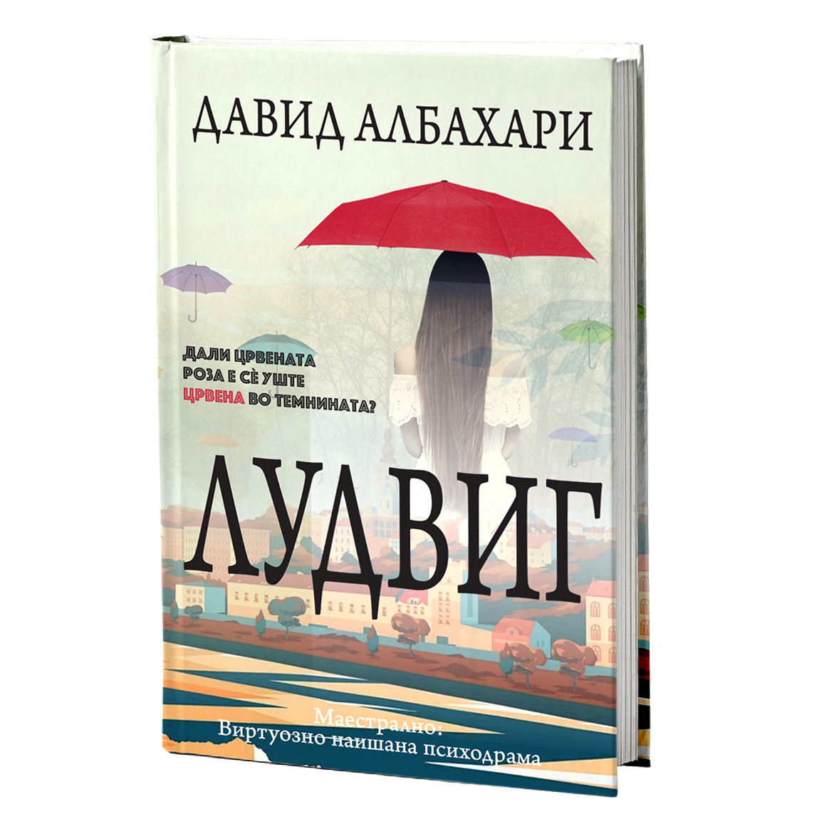 лудвиг - давид албахари, мокап на книгата