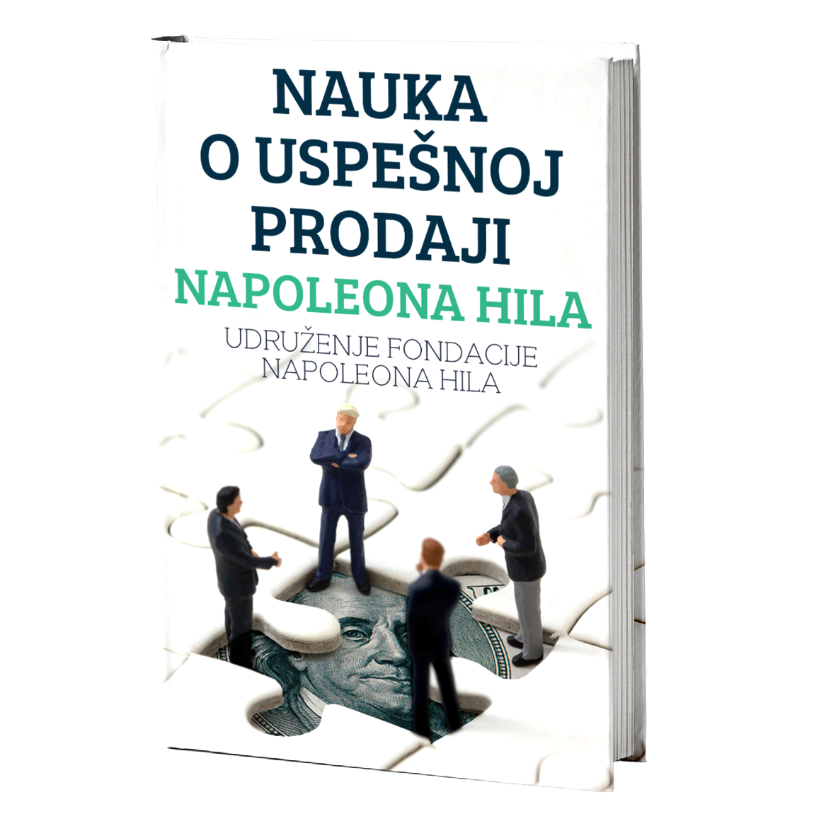 nauka o uspešnoj prodaji – napoleon hil mokap knjige