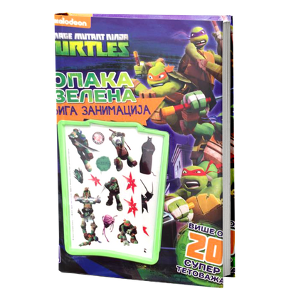 TMNT opaka zelena knjiga zanimacija - Nickelodeon