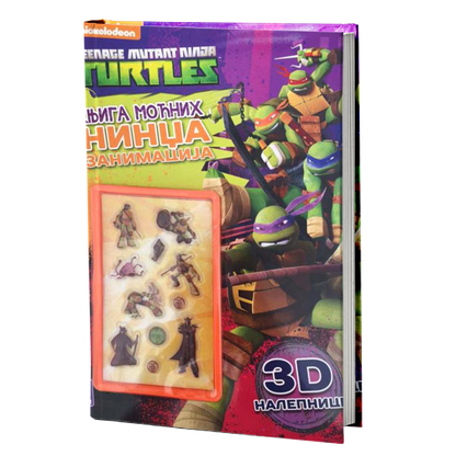 TMNT knjiga moćnih nindža zanimacija - Nickelodeon