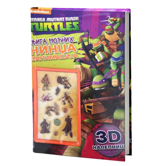 TMNT knjiga moćnih nindža zanimacija - Nickelodeon