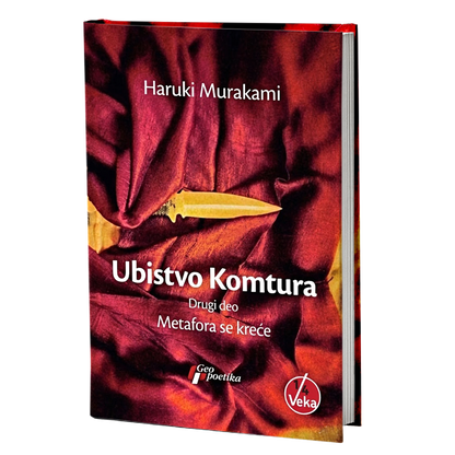 ubistvo komtura - deo 2, metafora kreće – haruki murakami mokap knjige