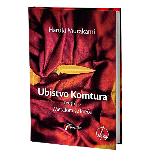 ubistvo komtura - deo 2, metafora kreće – haruki murakami mokap knjige