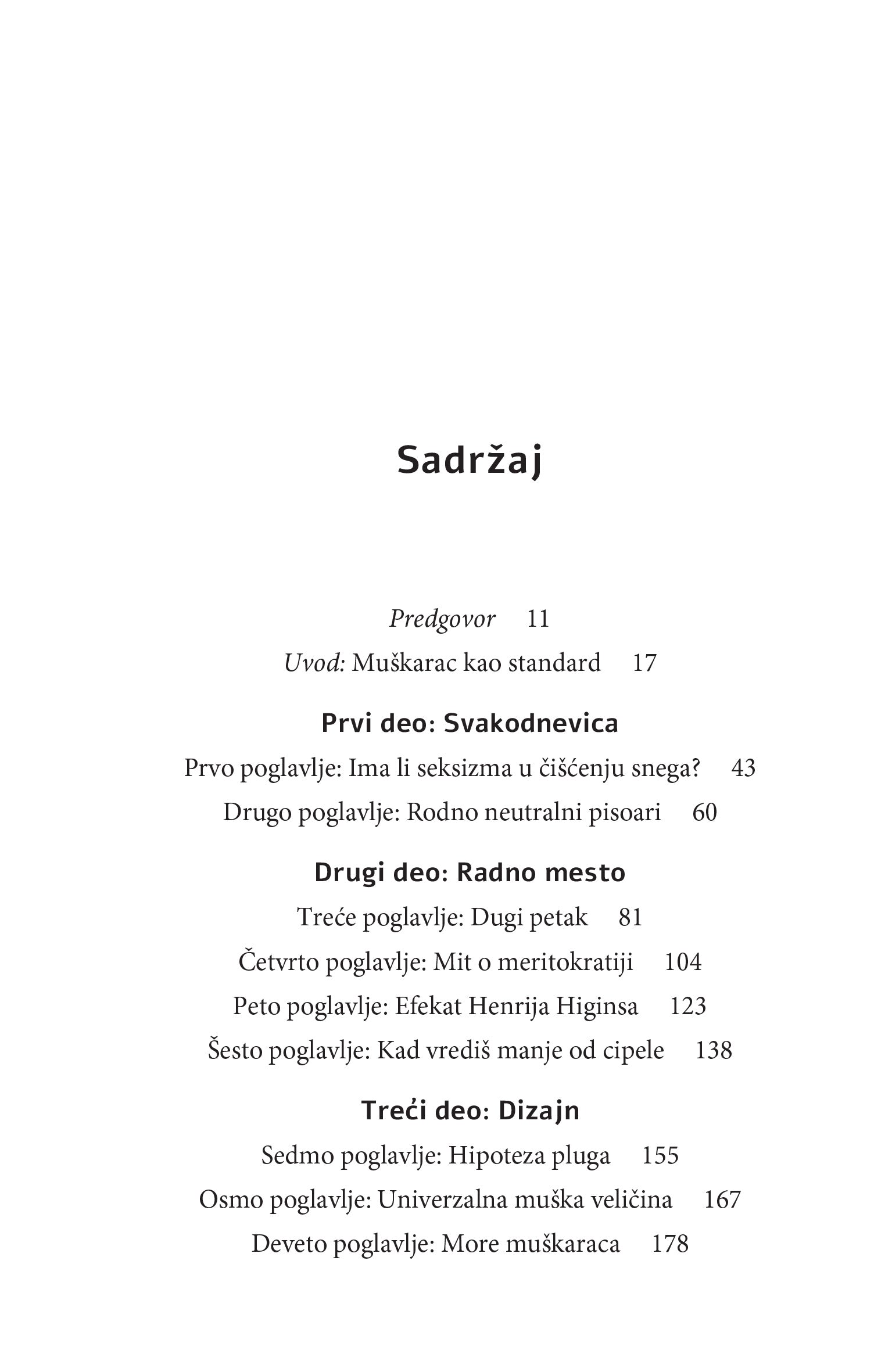 NEVIDLJIVE kako podaci kroje svet po meri muškaraca - Kerolajn Krijado Peres, tekstualni odlomak iz knjige