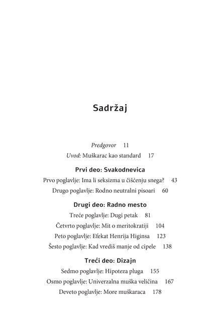 NEVIDLJIVE kako podaci kroje svet po meri muškaraca - Kerolajn Krijado Peres, tekstualni odlomak iz knjige