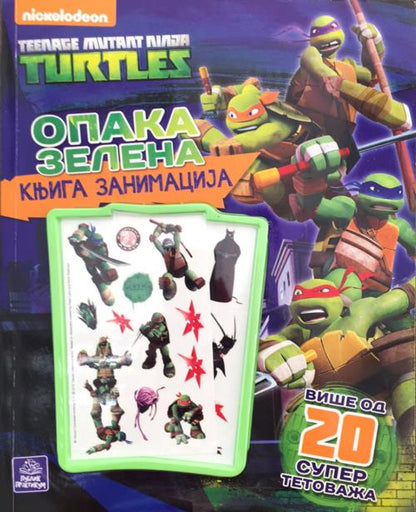TMNT opaka zelena knjiga zanimacija - Nickelodeon
