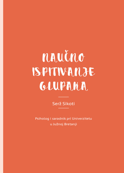 PSIHOLOGIJA GLUPOSTI - Žan Fransoa Marmion, prva stranica knjige