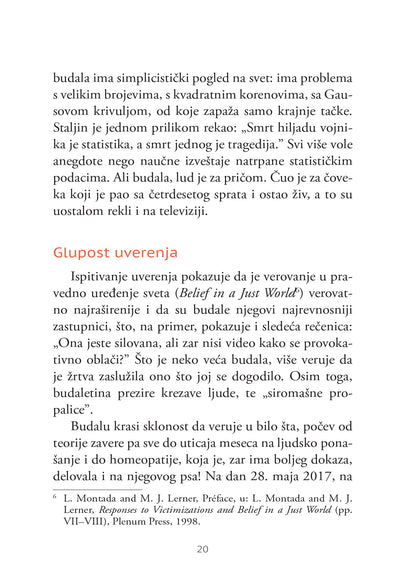 PSIHOLOGIJA GLUPOSTI - Žan Fransoa Marmion, odlomak knjige